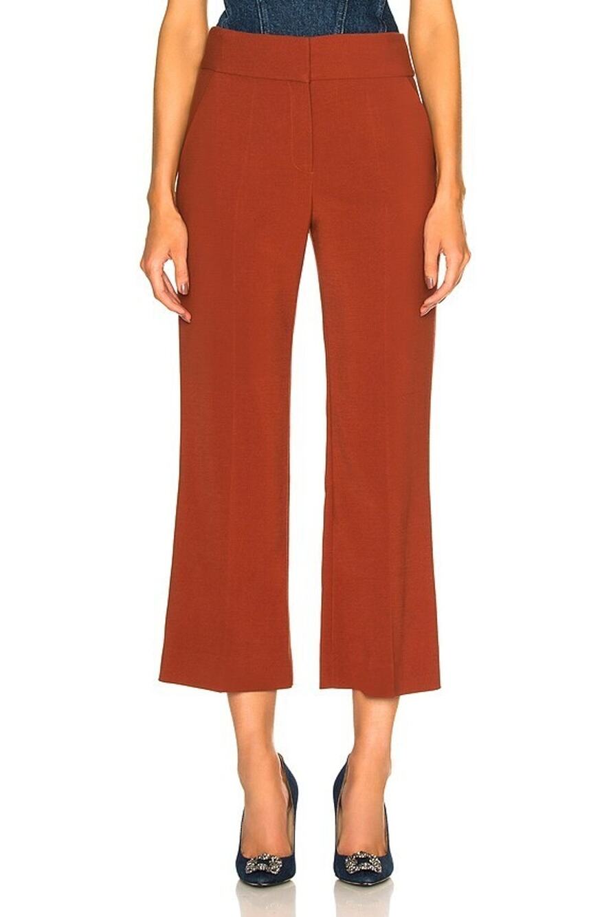 VERONICA BEARD Cormac Wool High Rise Kick Flare Pant Trouser Nordstrom 2 $395